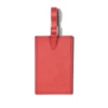 Etiquetas de equipaje personalizadas de cuero Red Paprika