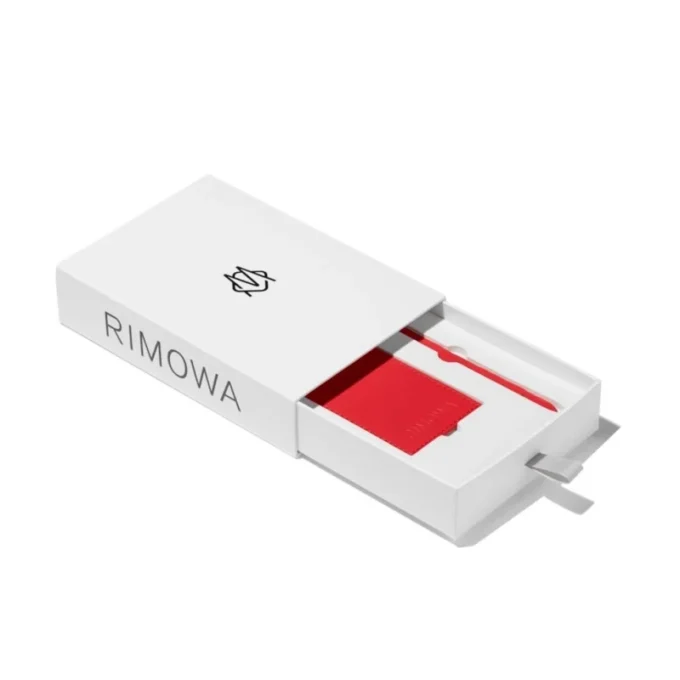 Etiquetas de equipaje personalizadas de cuero Red Paprika