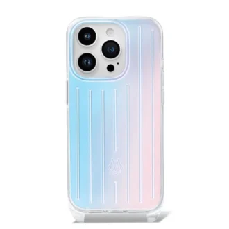Funda de policarbonato para iPhone 14, 15, 16, 17 Plus/Air/Pro/Pro Max con correa Funda para teléfono