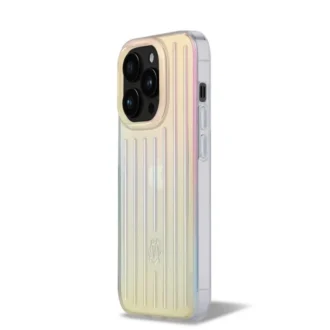 Funda iridiscente para iPhone 14, 15, 16, 17 Plus/Air/Pro/Pro Max