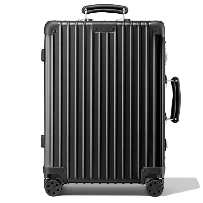 Maleta de cabina clásica de aluminio