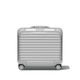 Maletín compacto convertible con ruedas original en maleta de aluminio