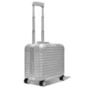 Maletín compacto convertible con ruedas original en maleta de aluminio
