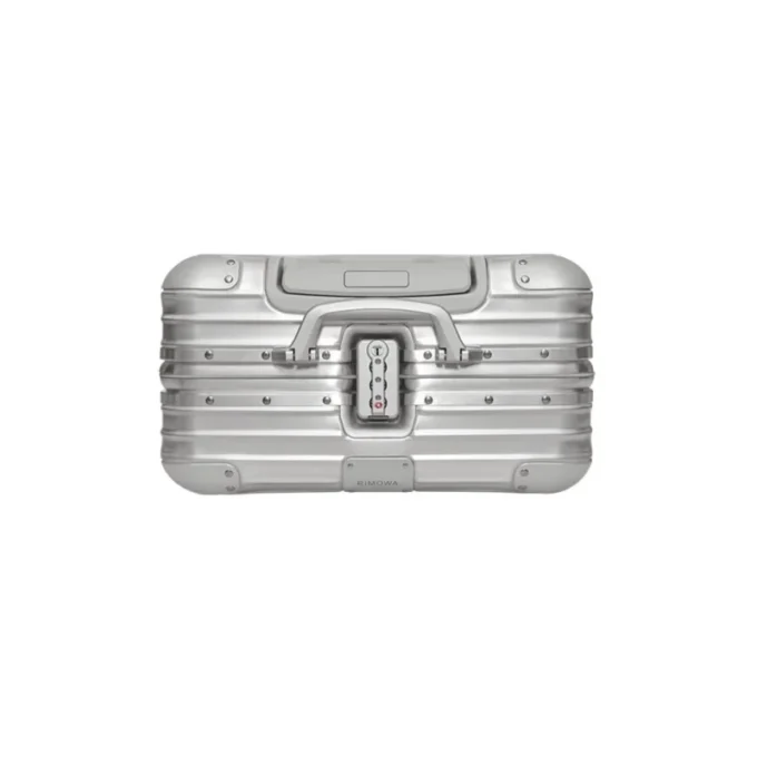 Maletín compacto convertible con ruedas original en maleta de aluminio