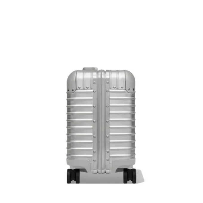 Maletín compacto convertible con ruedas original en maleta de aluminio
