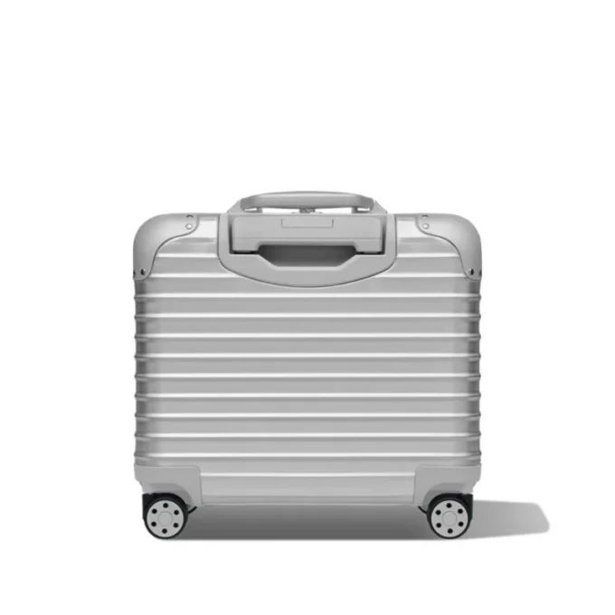 Maletín compacto convertible con ruedas original en maleta de aluminio