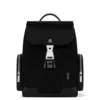 Never Still Small Flap en Leder & Canvas Rucksack
