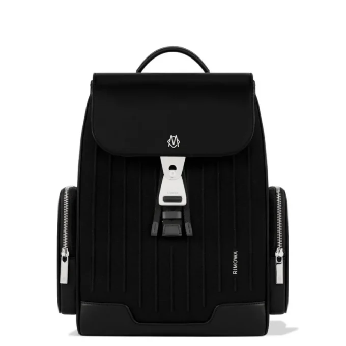 Never Still Small Flap en Leder & Canvas Rucksack