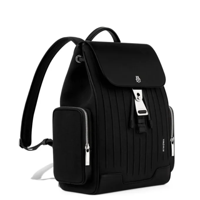 Never Still Small Flap en Leder & Canvas Rucksack