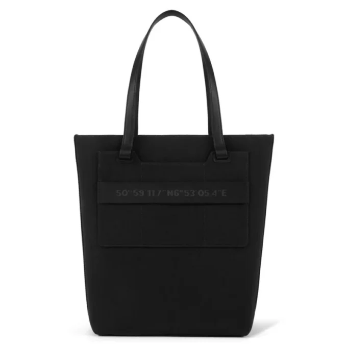 Never Still Vertical en cuero y lona TrageBags