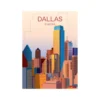 Pegatinas para equipaje Dallas Pegatinas para equipaje Dallas